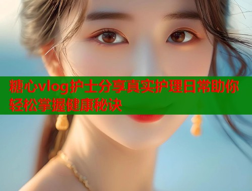 糖心vlog护士分享真实护理日常助你轻松掌握健康秘诀  第1张