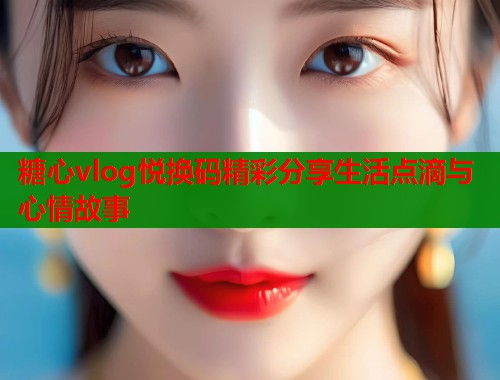糖心vlog悦换码精彩分享生活点滴与心情故事  第2张