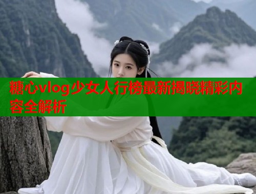糖心vlog少女人行榜最新揭晓精彩内容全解析  第2张
