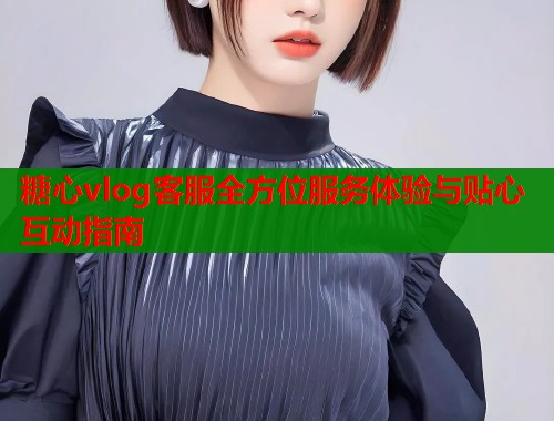 糖心vlog客服全方位服务体验与贴心互动指南  第2张